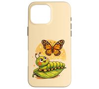 Custodia per iPhone 16 Pro Max Dream of the Caterpillar - Simpatico design con farfalla ispiratrice