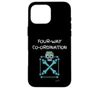 Custodia per iPhone 16 Pro Max Drummer Tees Aztec 4-way Drumming Coordination