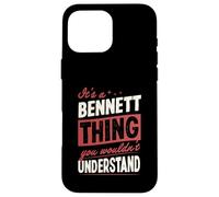 Custodia per iPhone 16 Pro Max È una cosa Bennett che non capiresti nome