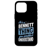 Custodia per iPhone 16 Pro Max È una cosa Bennett che non capiresti nome