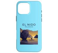 Custodia per iPhone 16 Pro Max El Nido Palawan Filippine Tramonto