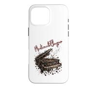 Custodia per iPhone 16 Pro Max Elegie notturne - Acquarello gotico pianoforte