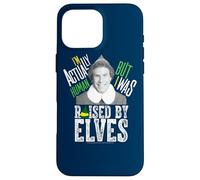 Custodia per iPhone 16 Pro Max Elf Movie Not Human Raised By Elves