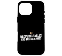 Custodia per iPhone 16 Pro Max Eliminazione di tabelle e acquisizione di nomi Database SQL Engineer