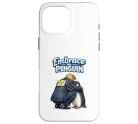 Custodia per iPhone 16 Pro Max Embrace the Penguin