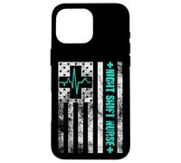 Custodia per iPhone 16 Pro Max Emergency Department Intensive Care Unit Night Shift Nurse