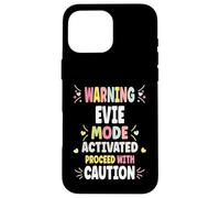 Custodia per iPhone 16 Pro Max EVIE Personalized Women's Gift Custom EVIE