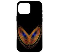 Custodia per iPhone 16 Pro Max «Faccia da gufo» ispirata a Lorenz Attractor