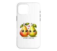 Custodia per iPhone 16 Pro Max Facciamo un ottimo gioco di parole di coppia con pera e frutta carina