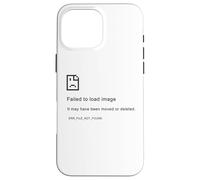 Custodia per iPhone 16 Pro Max Failed to Load Image - Programmer Funny PC Error Graphic