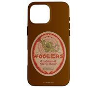 Custodia per iPhone 16 Pro Max Fantastic Beasts 3 Woolers Fiery Mead Label