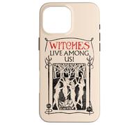 Custodia per iPhone 16 Pro Max Fantastic Beasts and Where to Find Them Witches Among Us
