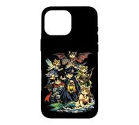 Custodia per iPhone 16 Pro Max Fantasy Cats Wizards Fairy Medieval RPG Gamer Cat Amante