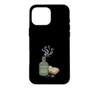 Custodia per iPhone 16 Pro Max Fantasy Reader Cozy Bookworm Taverncore Cottagecore