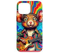 Custodia per iPhone 16 Pro Max Far Out Mouse 60s chitarrista
