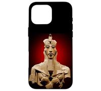 Custodia per iPhone 16 Pro Max Faraone egiziano Akhenaton