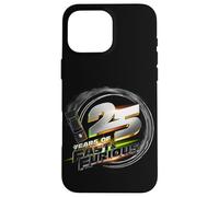Custodia per iPhone 16 Pro Max Fast & Furious 25th Anniversary Metallic Emblem