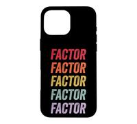 Custodia per iPhone 16 Pro Max Fattore