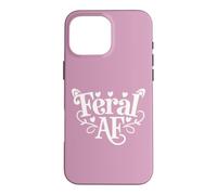 Custodia per iPhone 16 Pro Max Feral AF Feral Summer Sarcastic