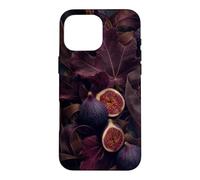 Custodia per iPhone 16 Pro Max Fichi di velluto e foglie d'ombra