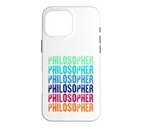 Custodia per iPhone 16 Pro Max Filosofo - Colorato