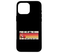 Custodia per iPhone 16 Pro Max Find Me At The Rink - Pattinaggio a rotelle retrò in edizione limitata