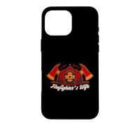 Custodia per iPhone 16 Pro Max Firefighter's Wife Fireman Firefighter Funny Firefighters