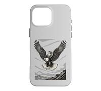Custodia per iPhone 16 Pro Max Flaga Demone Strega Venti E Ali Selvatiche