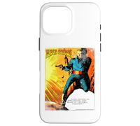 Custodia per iPhone 16 Pro Max Flash Gordon Ray Pistola Blast Retrò Fumetto