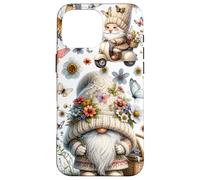 Custodia per iPhone 16 Pro Max Floral Wildflower Butterfly Gnome Patterns For Mom Flower