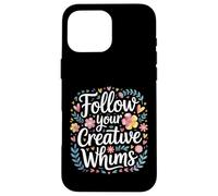 Custodia per iPhone 16 Pro Max Follow Your Creative Whims Artistic Potential Explore -