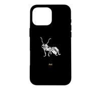 Custodia per iPhone 16 Pro Max Formica - Legno Rosso - Insetto