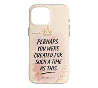 Custodia per iPhone 16 Pro Max Forse sei stato creato per un tale tempo Esther Verse