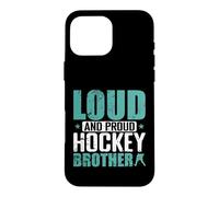 Custodia per iPhone 16 Pro Max Forte E Orgoglioso Hockey Brother Ice Rink