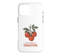 Custodia per iPhone 16 Pro Max Fresh Delicious Tomatoes Vintage Garden Lover Farmer Market