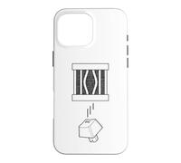 Custodia per iPhone 16 Pro Max Fuga chiave ESC computer dal supporto tecnico della prigione di codice binario
