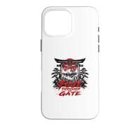 Custodia per iPhone 16 Pro Max Fuji Attraverso Il Cancello Giappone Torii Scena Paesaggio