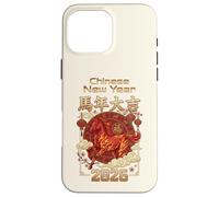 Custodia per iPhone 16 Pro Max Fun Fire Horse 2026 Avventura energetica del capodanno lunare