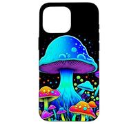 Custodia per iPhone 16 Pro Max Fun Funghi funghi funghi colorati