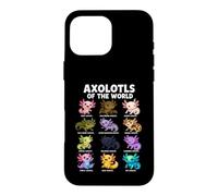 Custodia per iPhone 16 Pro Max Funny axolotl lovers Axolotls of The World