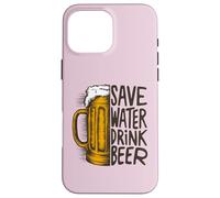 Custodia per iPhone 16 Pro Max Funny Bar Alcohol Drinking Party Beer Brew Craft Cerveza