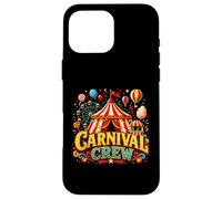 Custodia per iPhone 16 Pro Max Funny Costume Party Carnival Crew Circus Lover