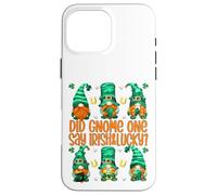 Custodia per iPhone 16 Pro Max Funny Irish Leprechaun Gnomes For Women And St. Patricks Day