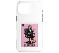 Custodia per iPhone 16 Pro Max Funny Mexican Design for Aunt - La Suegra