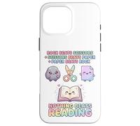 Custodia per iPhone 16 Pro Max Funny Teacher Nothing Beat Book Rock Paper Scissors