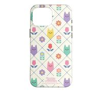 Custodia per iPhone 16 Pro Max Gabby’s Dollhouse Floral Cat Tile All Over Print