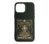 Custodia per iPhone 16 Pro Max Gaia Madre Terra Albero della Vita Dea Mitologia Arte