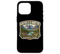Custodia per iPhone 16 Pro Max Gates Of The Arctic National Park Souvenir Memorabilia Escursione
