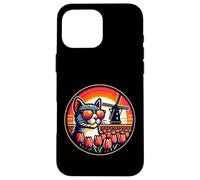 Custodia per iPhone 16 Pro Max Gatto in Olanda! Divertente Zaanse Schans E Amsterdam Olandese Viaggio