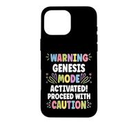 Custodia per iPhone 16 Pro Max GENESIS Personalized Name Funny Cute Custom GENESIS Name